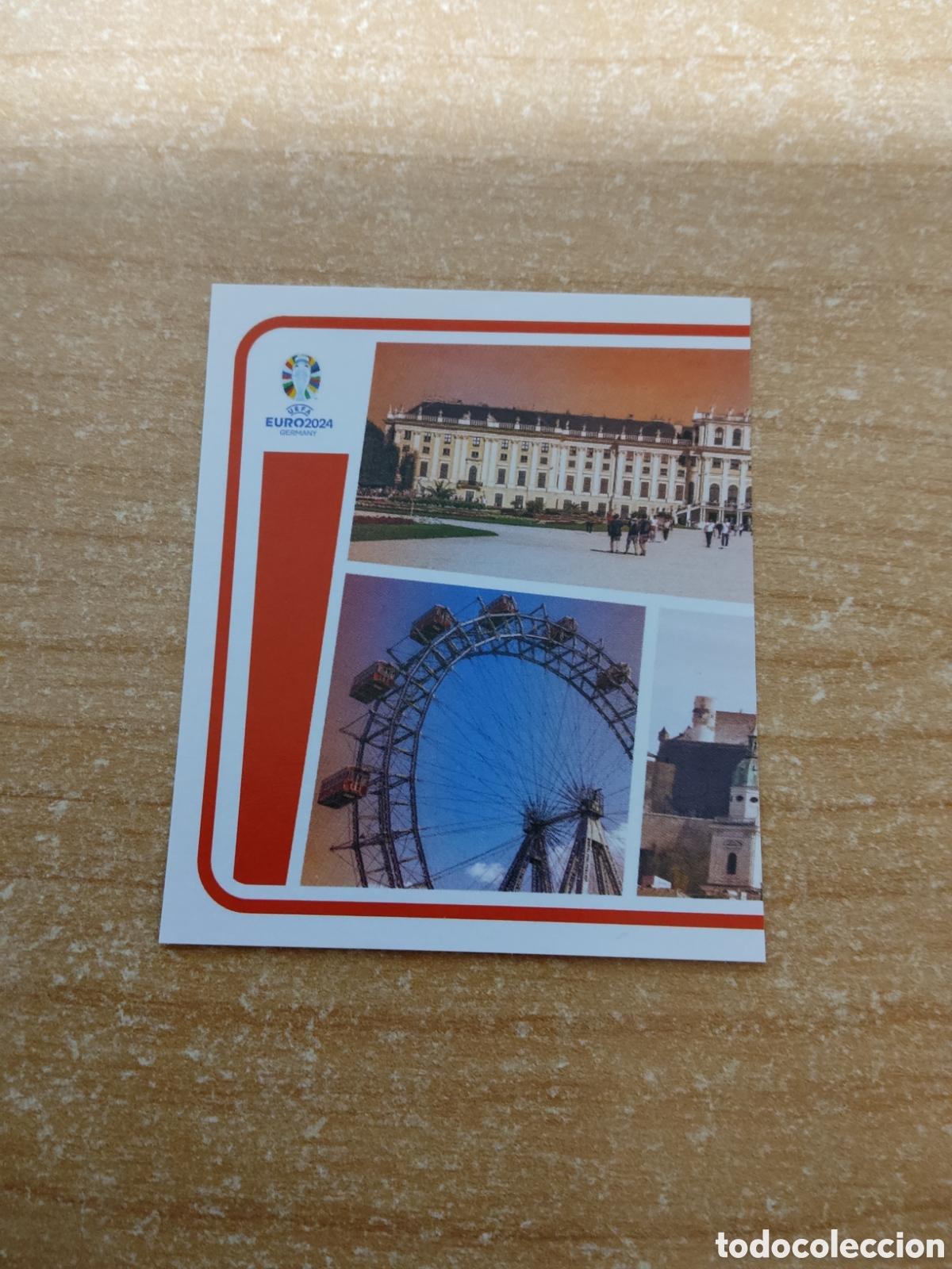 Cromos de f&uacute;tbol: 1 PARTE UNO AUSTRIA EURO 2024 TOPPS