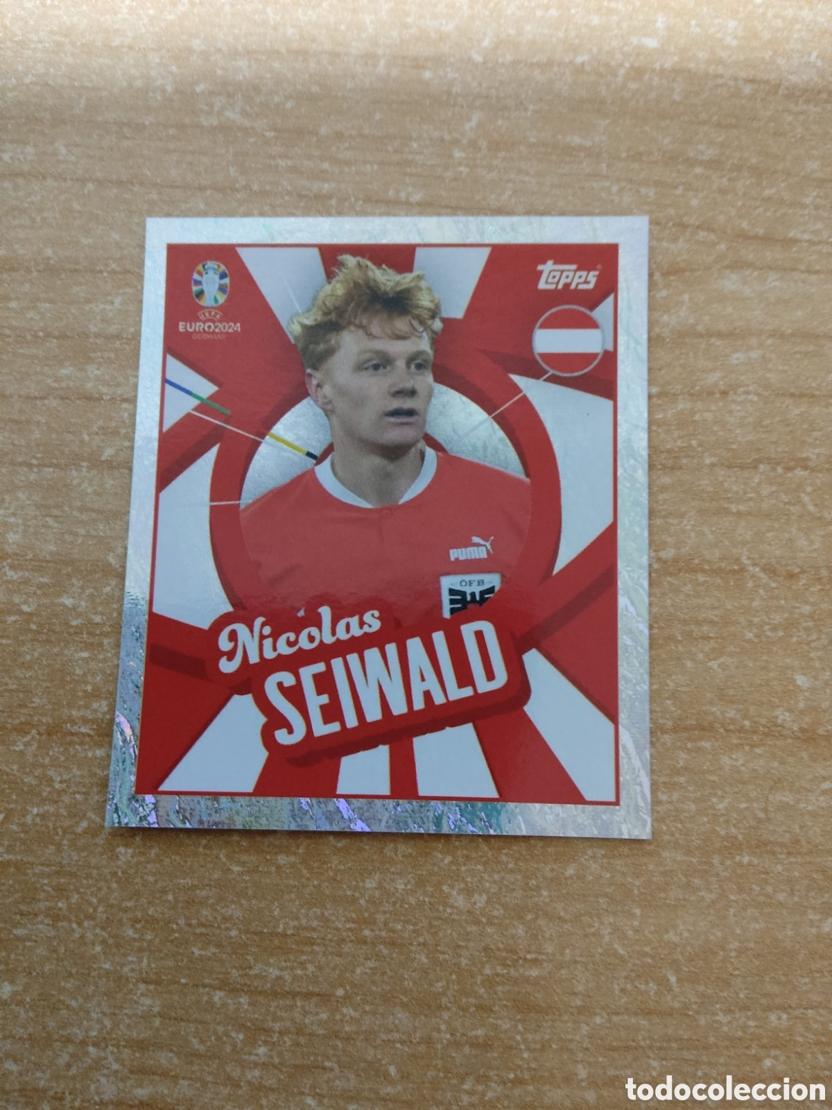 Cromos de Futebol: PTW NICOLAS SEIWALD AUSTRIA EURO 2024 TOPPS