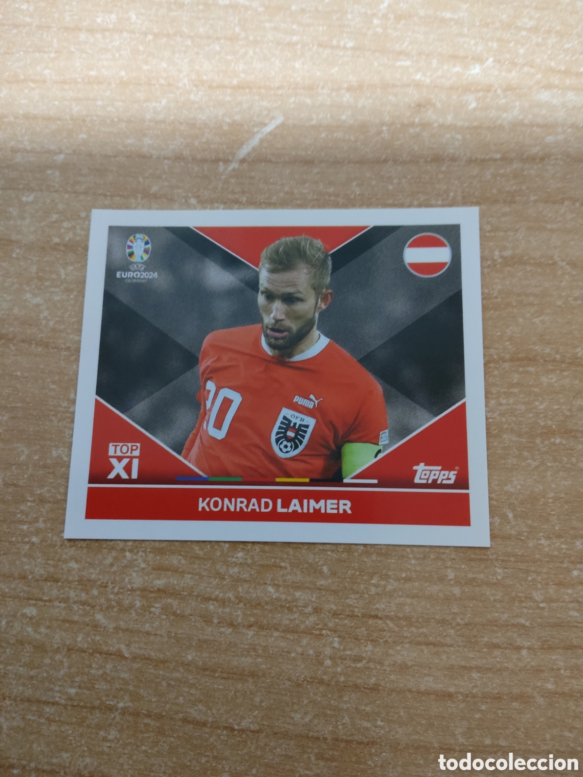 Cromos de f&uacute;tbol: TOP1 LAIMER AUSTRIA EURO 2024 TOPPS