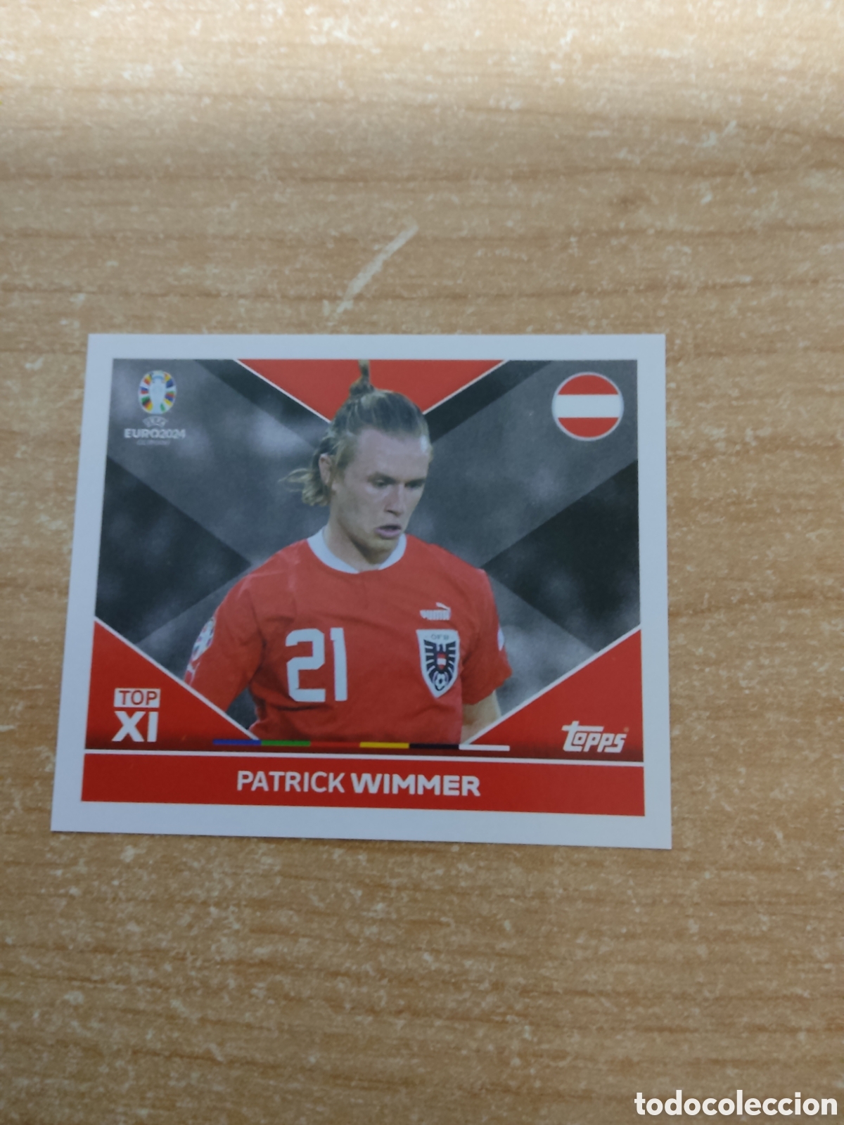 Cromos de f&uacute;tbol: TOP2 WIMMER AUSTRIA EURO 2024 TOPPS