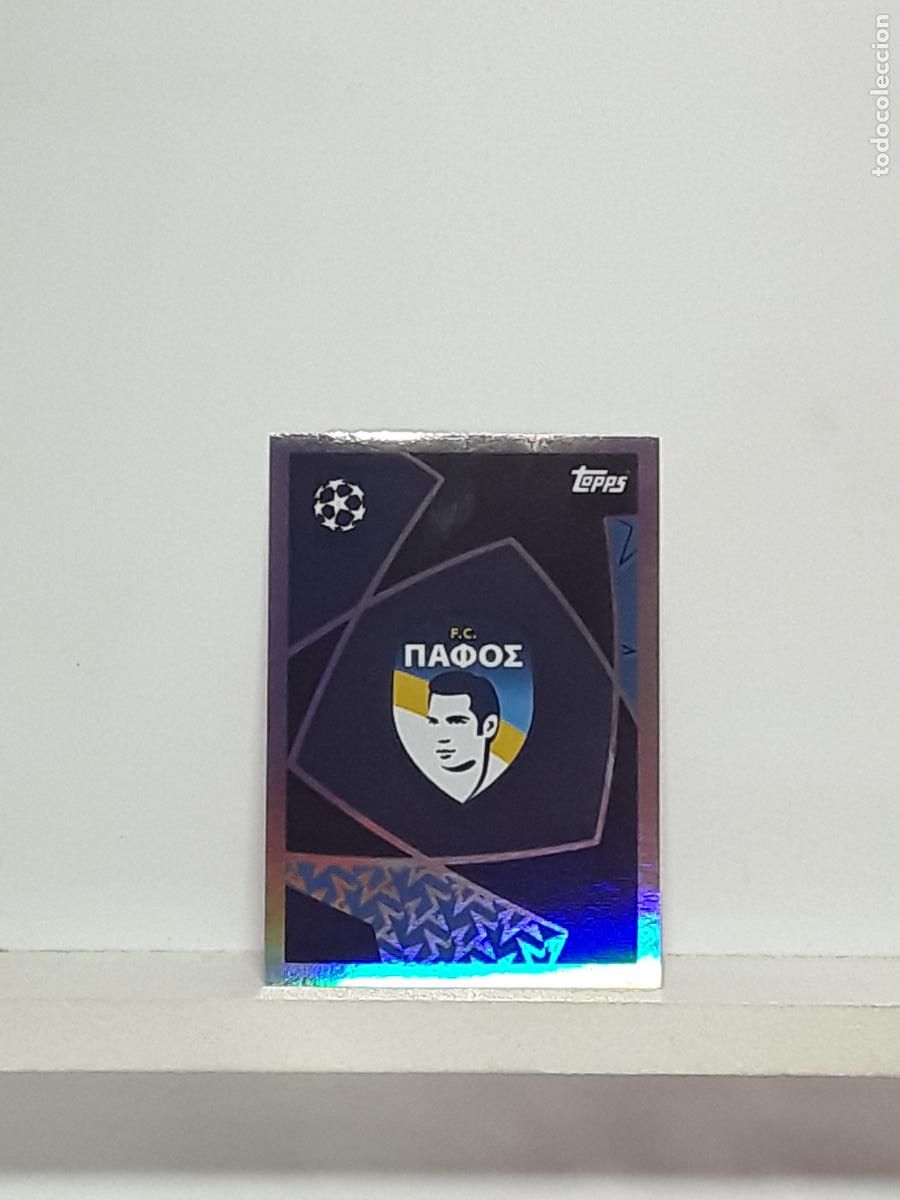 Cromos de f&uacute;tbol: CHAMPIONS STICKER 2025 2026 25 26 ALBUM TOPPS LEAGUE N 528 PAFOS ESCUDO LOGO