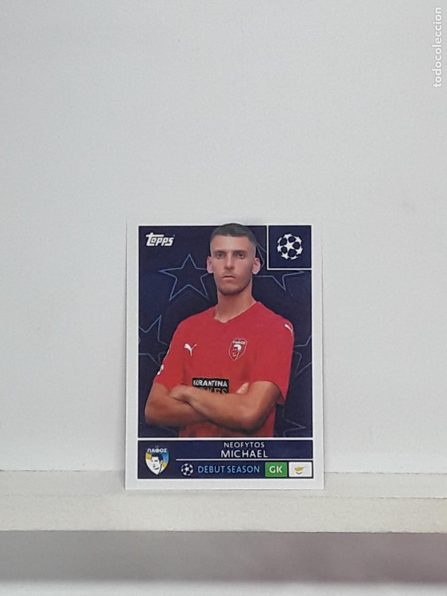 Cromos de f&uacute;tbol: CHAMPIONS STICKER 2025 2026 25 26 ALBUM TOPPS LEAGUE N 530 PAFOS NEOFYTOS MICHAEL