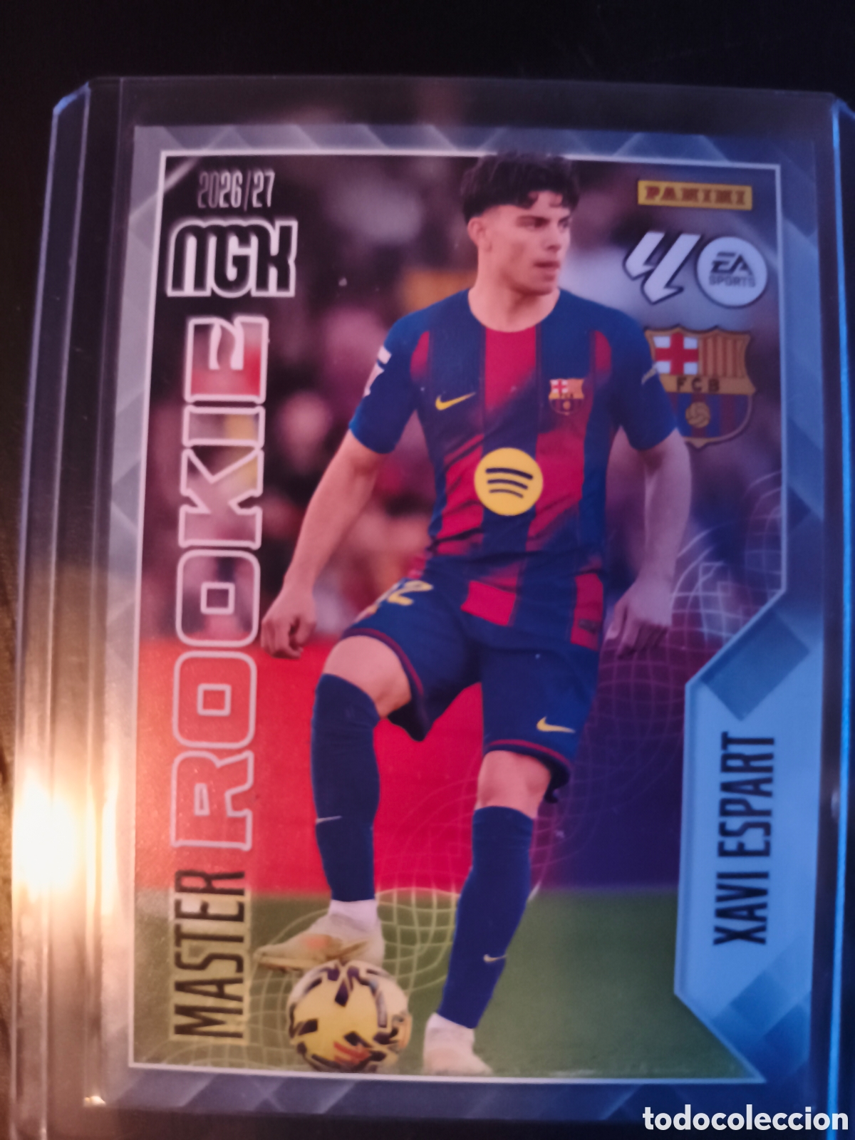 Football Stickers: MEGACRACK MASTER ROOKIE XAVI ESPART