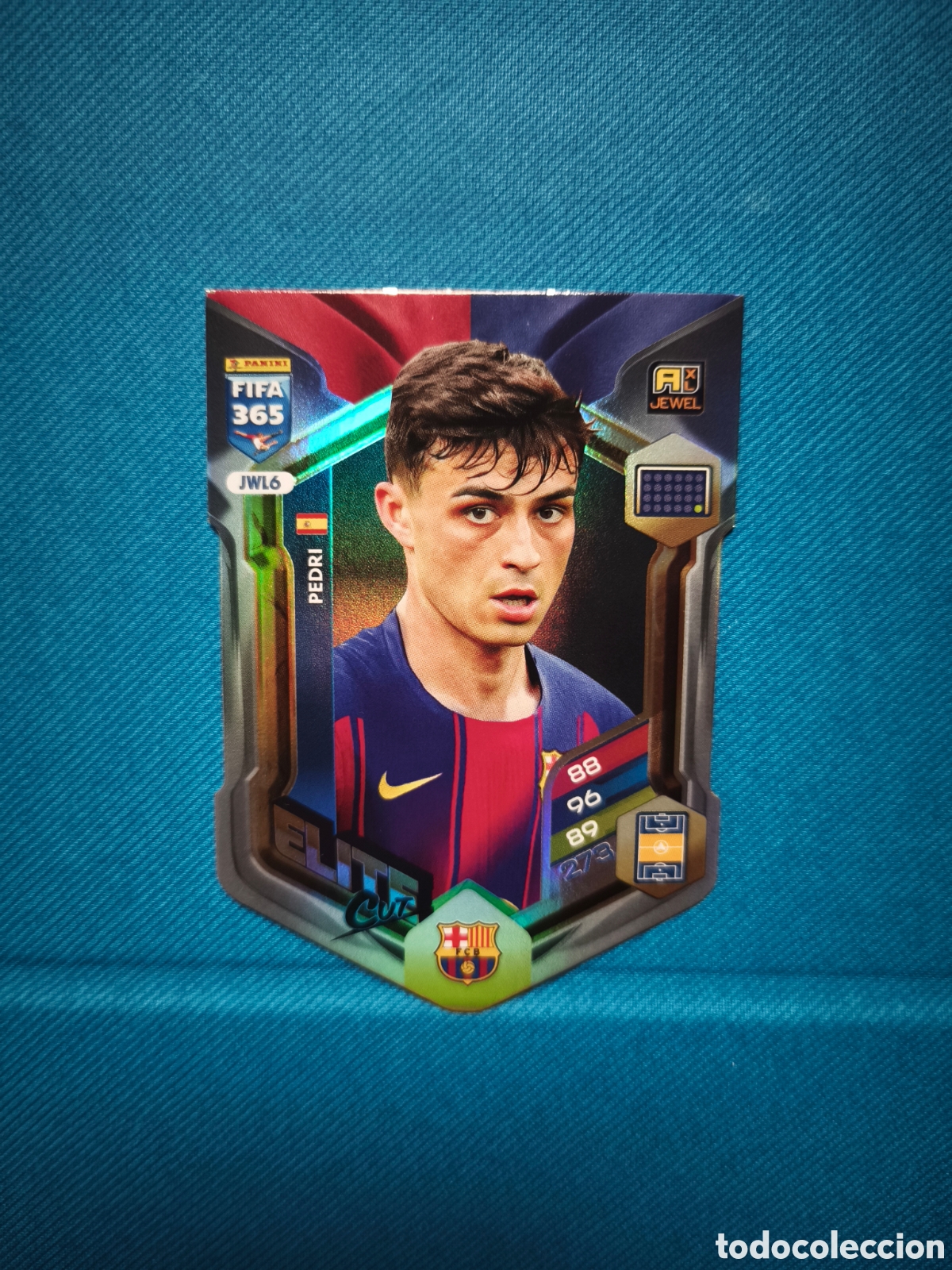 Cromos de f&uacute;tbol: Pedri Adrenalyn Fifa365 Jewel