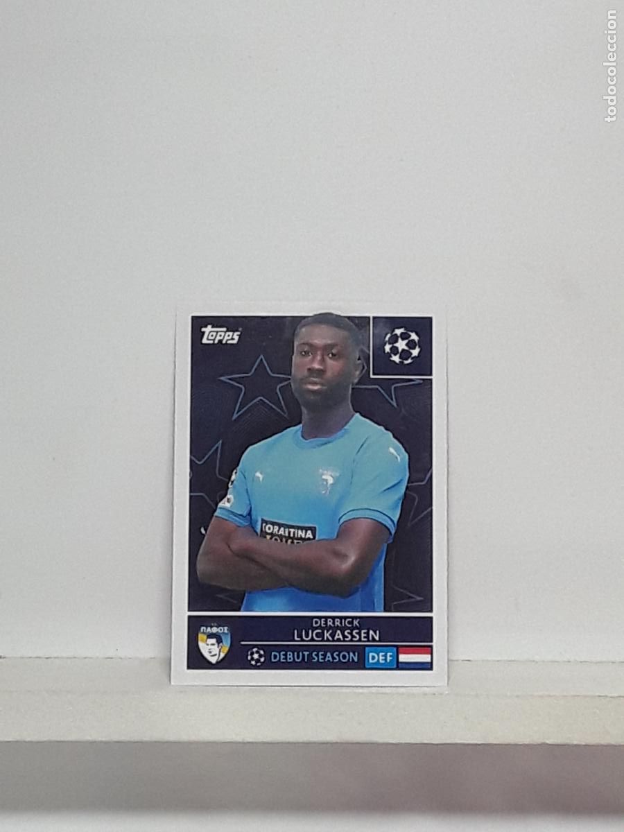 Cromos de f&uacute;tbol: CHAMPIONS STICKER 2025 2026 25 26 ALBUM TOPPS LEAGUE N 531 PAFOS DERRICK LUCKASSEN