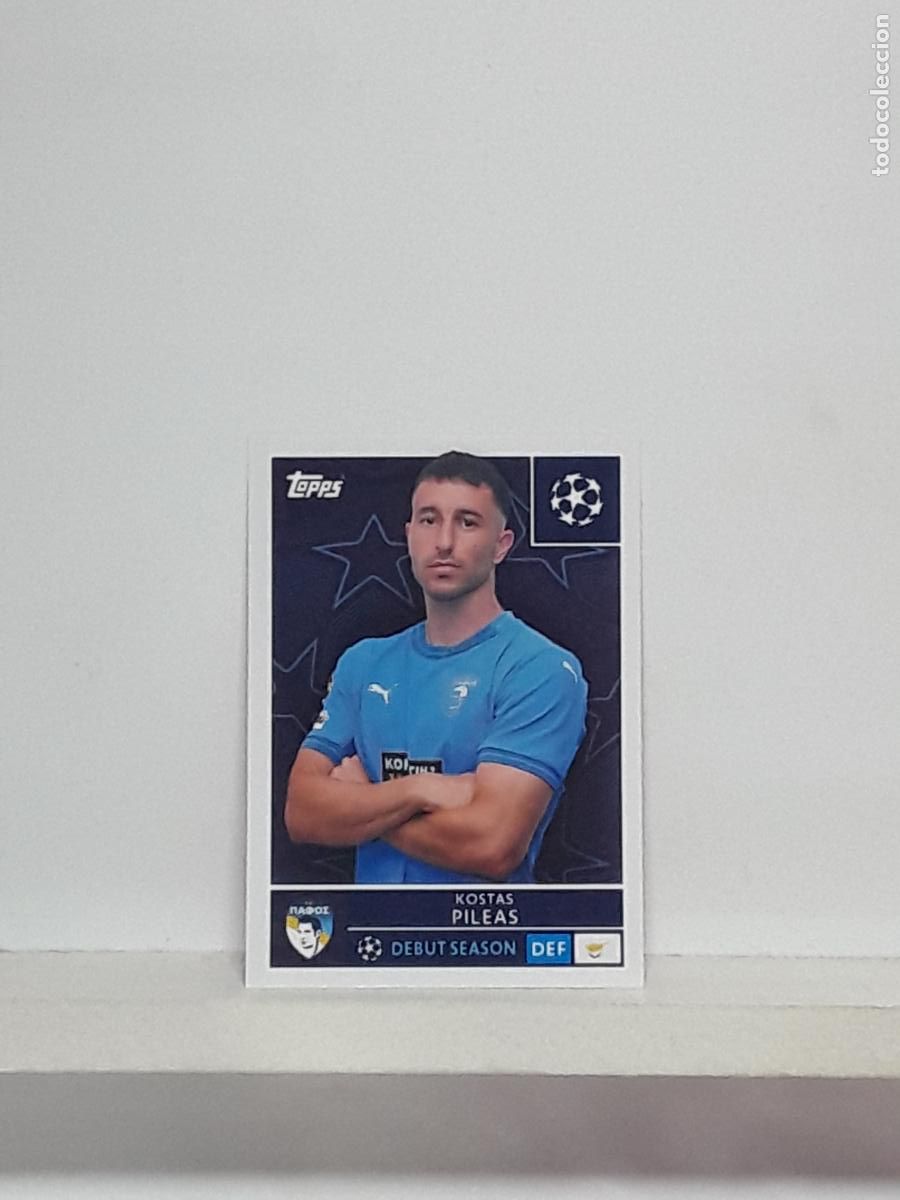 Cromos de f&uacute;tbol: CHAMPIONS STICKER 2025 2026 25 26 ALBUM TOPPS LEAGUE N 533 PAFOS KOSTAS PILEAS