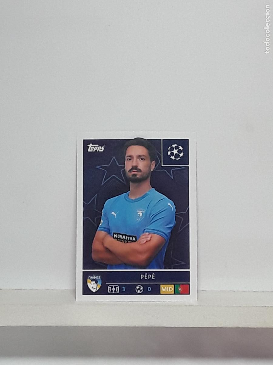 Cromos de f&uacute;tbol: CHAMPIONS STICKER 2025 2026 25 26 ALBUM TOPPS LEAGUE N 535 PAFOS PEPE