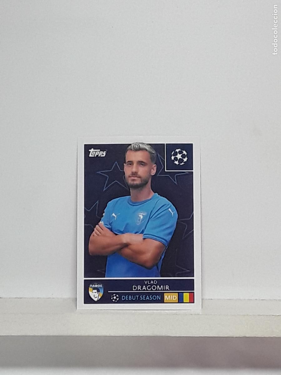 Cromos de f&uacute;tbol: CHAMPIONS STICKER 2025 2026 25 26 ALBUM TOPPS LEAGUE N 536 PAFOS VLAD DRAGOMIR
