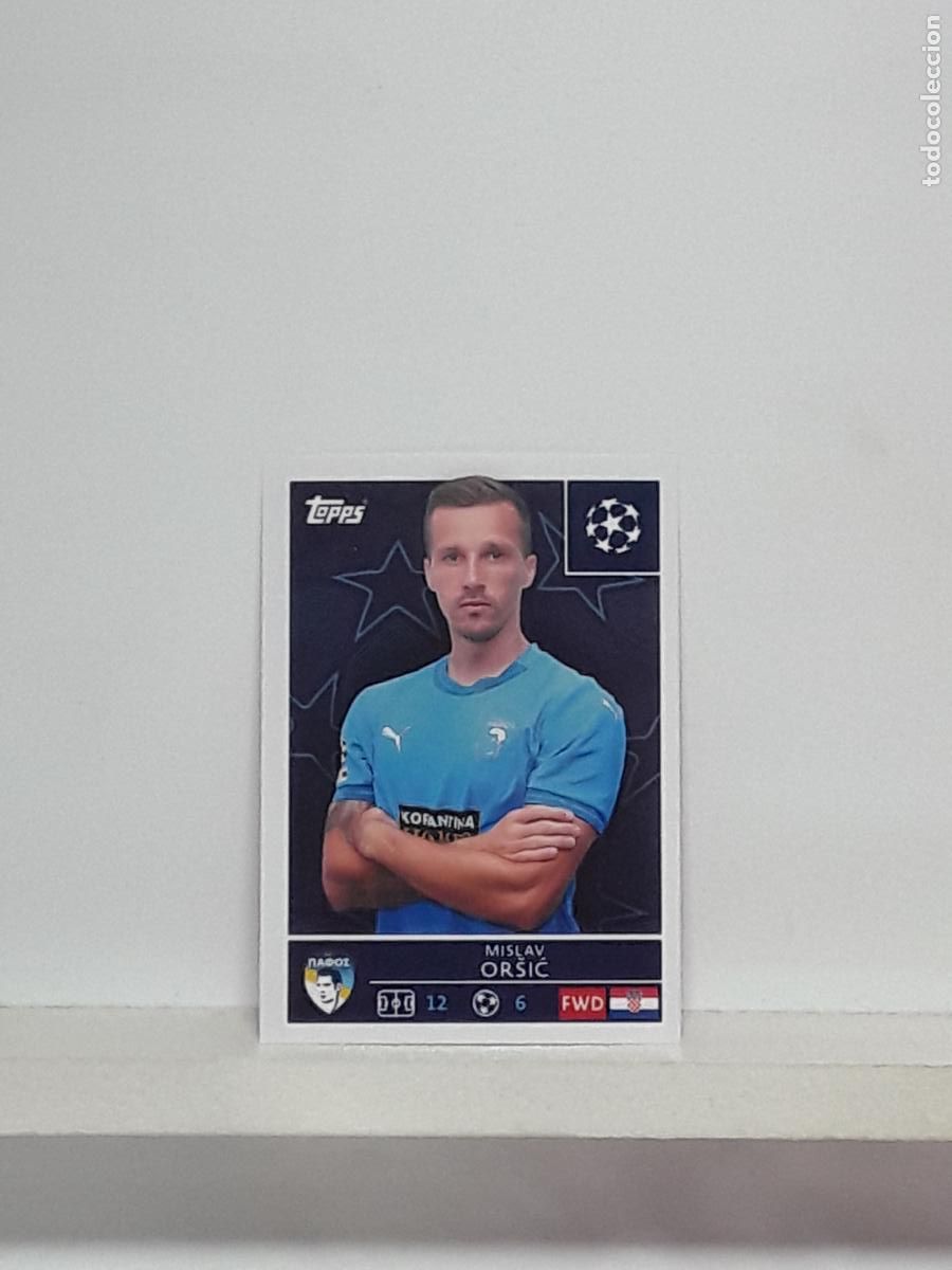 Cromos de f&uacute;tbol: CHAMPIONS STICKER 2025 2026 25 26 ALBUM TOPPS LEAGUE N 537 PAFOS MISLAV ORSIC