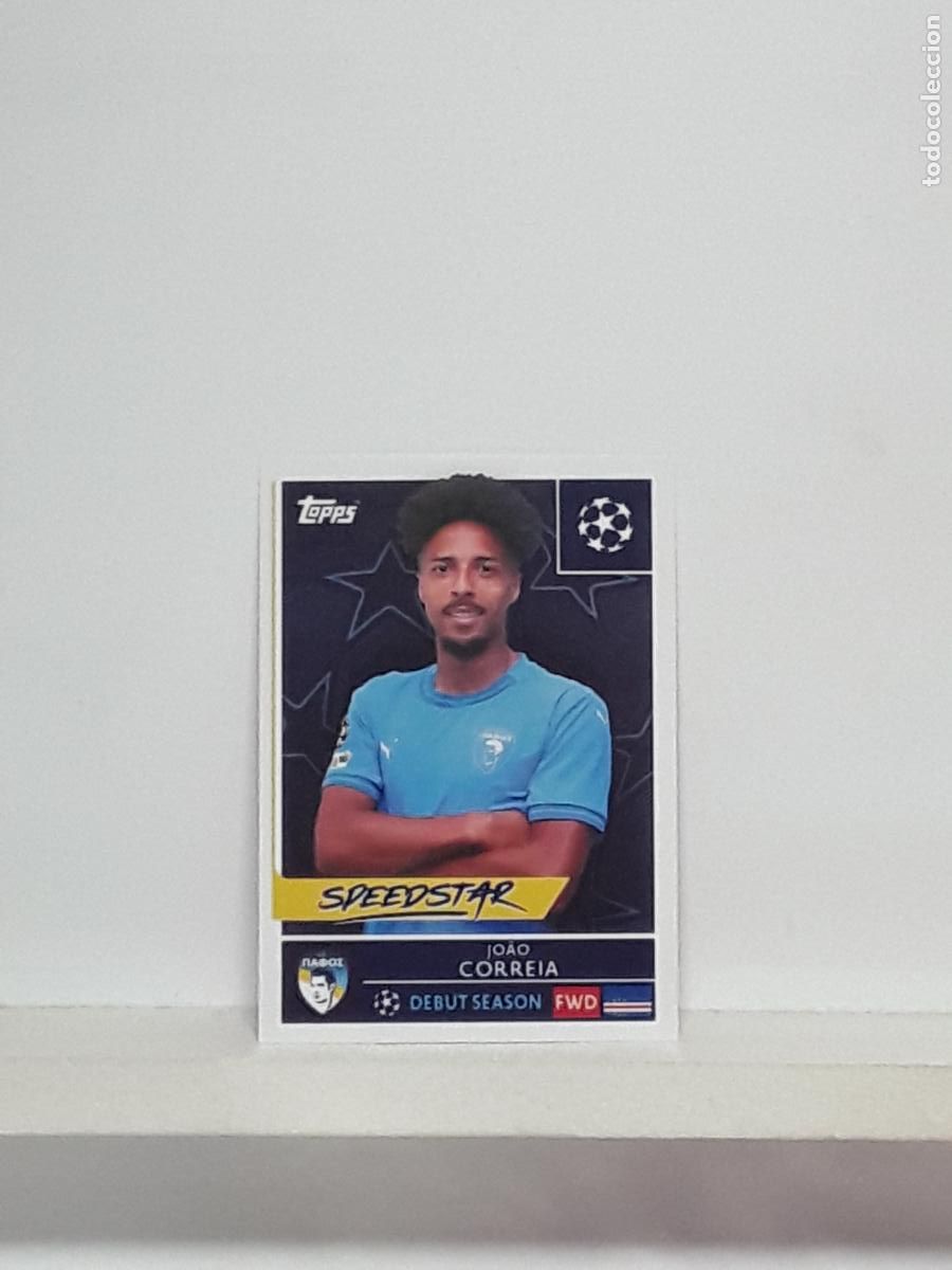Cromos de f&uacute;tbol: CHAMPIONS STICKER 2025 2026 25 26 ALBUM TOPPS LEAGUE N 538 PAFOS JOAO CORREIA