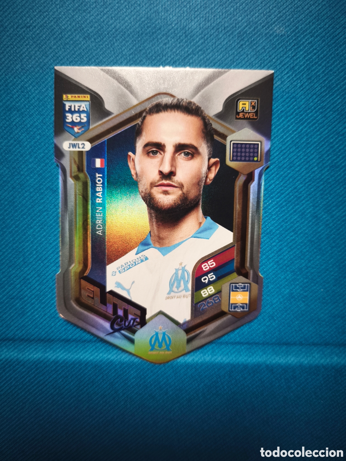 Cartes &agrave; collectionner de Football: Carta Rabiot Adrenalyn Fifa365 Jewel