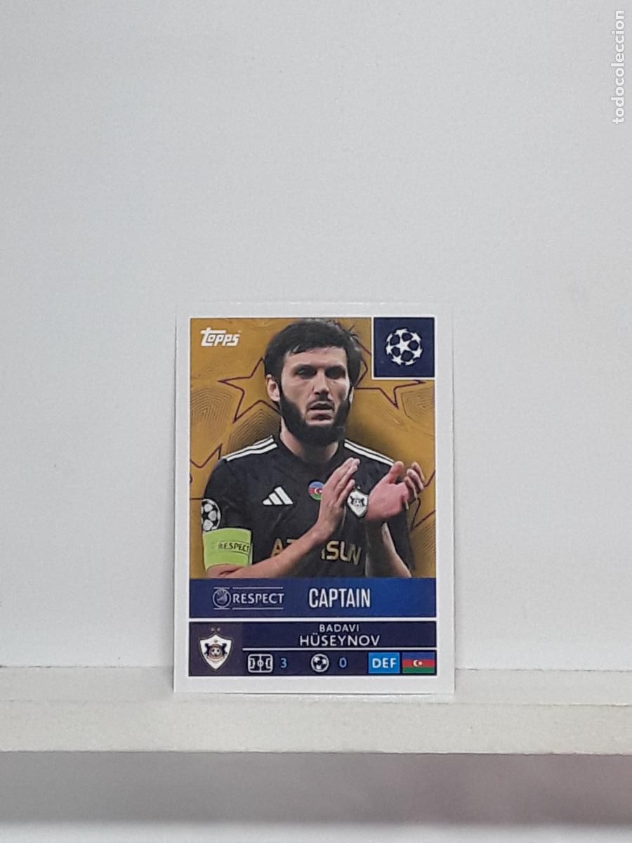 Cartes &agrave; collectionner de Football: CHAMPIONS STICKER 2025 2026 25 26 ALBUM TOPPS LEAGUE N 541 QARABAG BADAVI HUSEYNOV