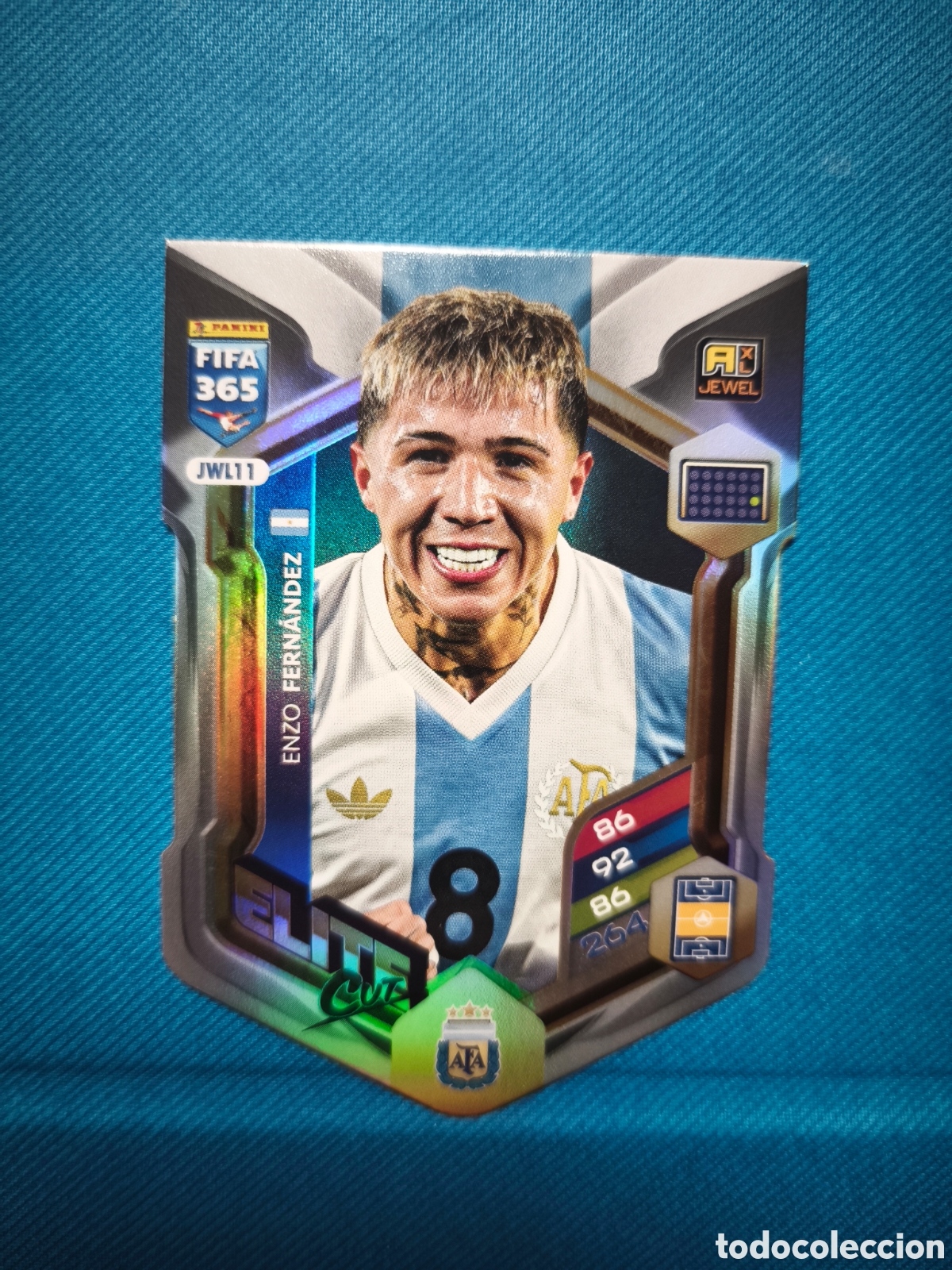 Cartes &agrave; collectionner de Football: Carta Enzo Fern&aacute;ndez Adrenalyn Fifa365 Jewel