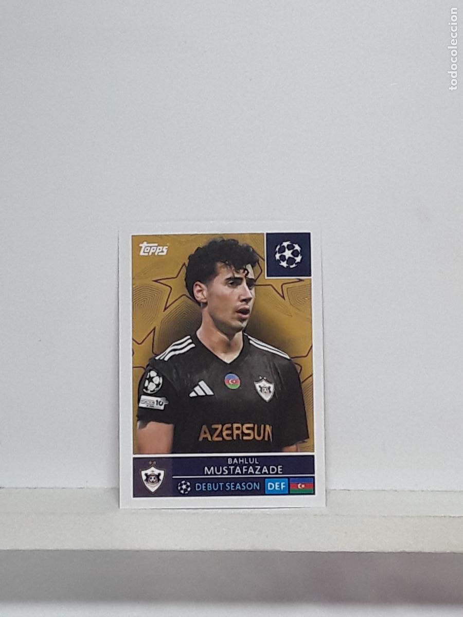 Cromos de Futebol: CHAMPIONS STICKER 2025 2026 25 26 ALBUM TOPPS LEAGUE N 544 QARABAG BAHLUL MUSTAFAZADE