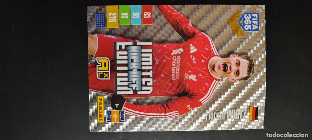Cromos de f&uacute;tbol: ADRENALYN FIFA 365 2027 CARD KICK OFF WIRTZ LIVERPOOL # LIMITED EDITION