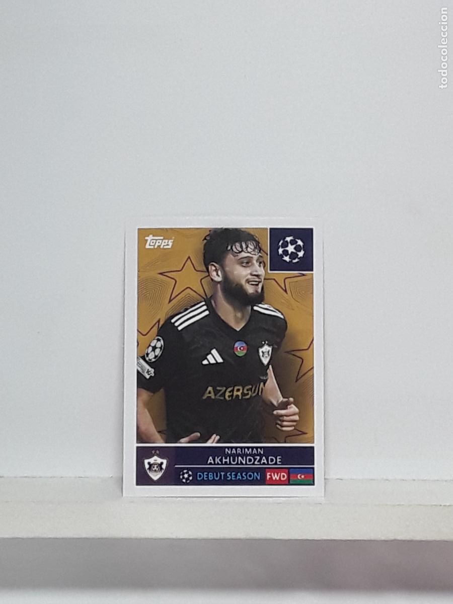 Cromos de f&uacute;tbol: CHAMPIONS STICKER 2025 2026 25 26 ALBUM TOPPS LEAGUE N 549 QARABAG NARIMAN AKHUNDZADE