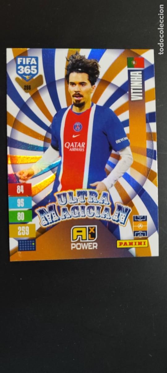 Figurine di Calcio: ADRENALYN FIFA 365 2027 CARD ULTRA MAGICIAN VITINHA PSG # 266 PANINI