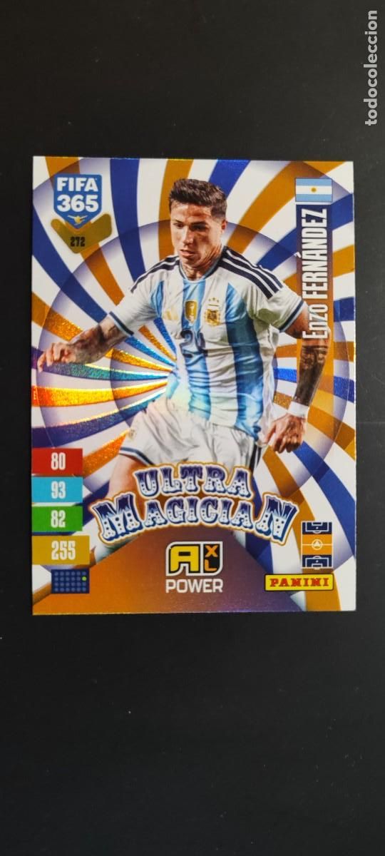 Figurine di Calcio: ADRENALYN FIFA 365 2027 CARD ULTRA MAGICIAN ENZO FERNANDEZ ARGENTINA # 272 PANINI