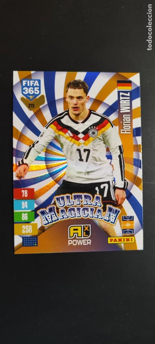 Figurine di Calcio: ADRENALYN FIFA 365 2027 CARD ULTRA MAGICIAN WIRTZ ALEMANIA # 279 PANINI