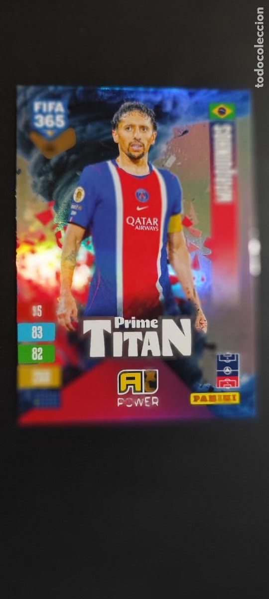 Football Stickers: ADRENALYN FIFA 365 2027 CARD TITAN MARQUINHOS PSG # 248 PANINI