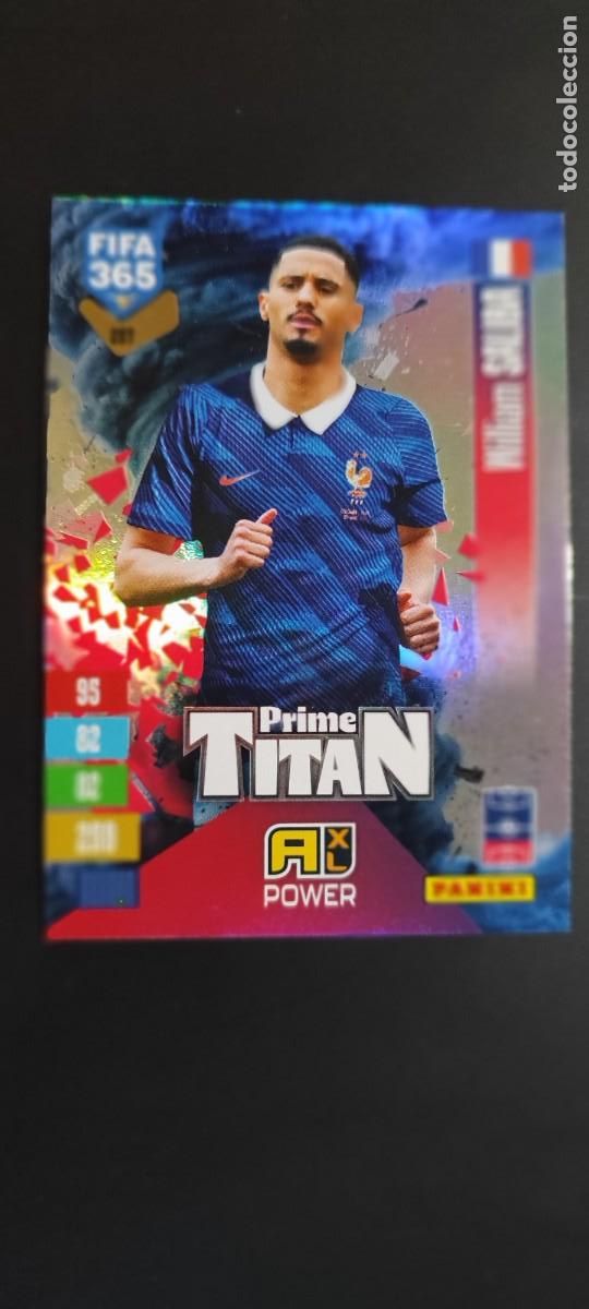 Football Stickers: ADRENALYN FIFA 365 2027 CARD TITAN SALIBA FRANCIA # 257 PANINI