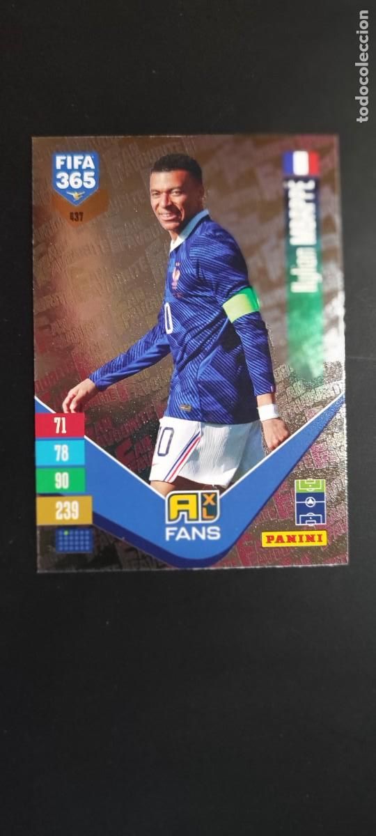 Football Stickers: ADRENALYN FIFA 365 2027 CARD FANS MBAPPE FRANCIA # 437 PANINI
