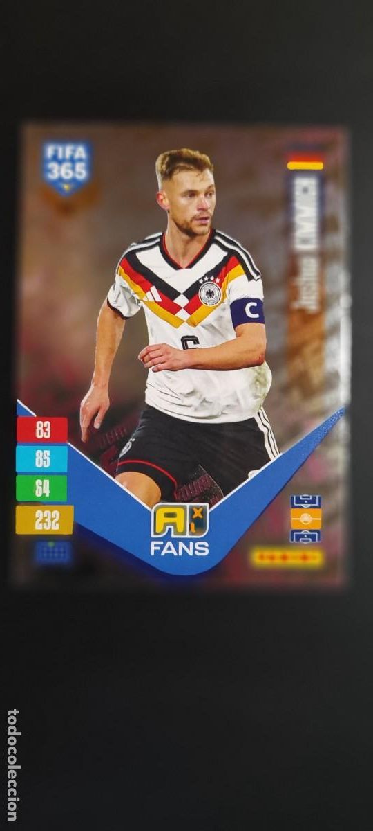 Figurine di Calcio: ADRENALYN FIFA 365 2027 CARD FANS KIMMICH ALEMANIA # 400 PANINI