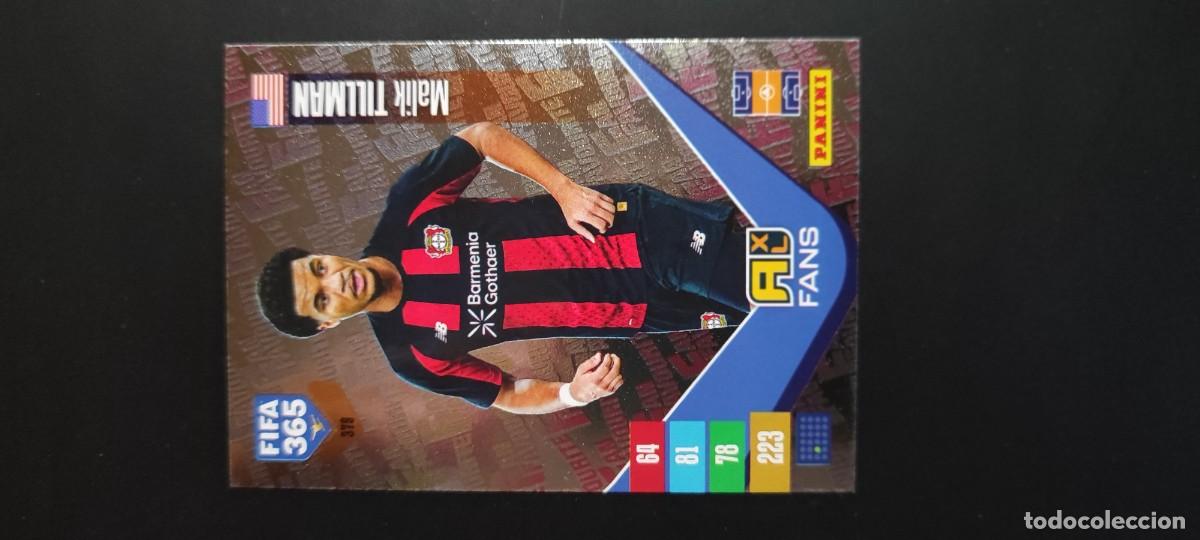 Cromos de f&uacute;tbol: ADRENALYN FIFA 365 2027 CARD FANS TILLMAN LEVERKUSEN # 379 PANINI