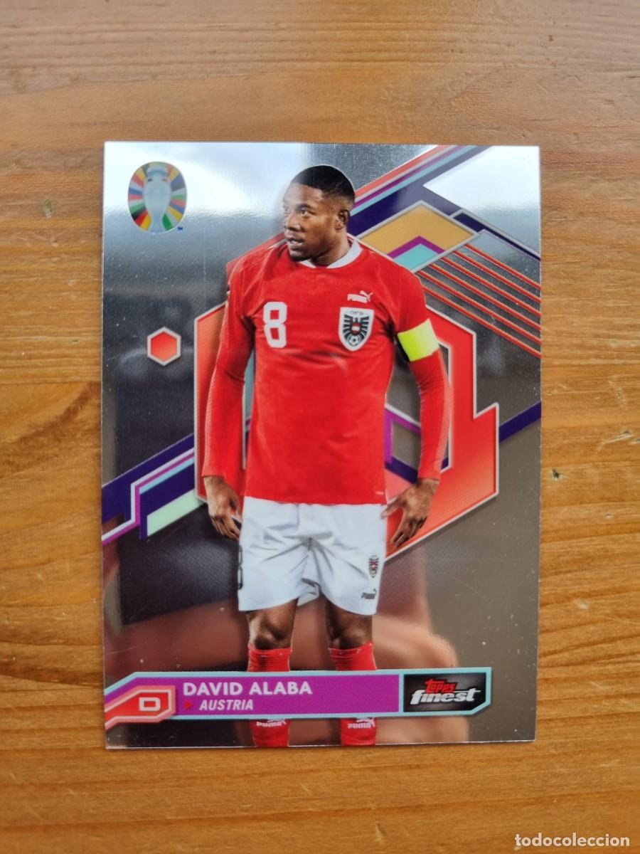 Cromos de f&uacute;tbol: 1 David ALABA (Austria). Road to UEFA EURO 2024 (Topps Finest)