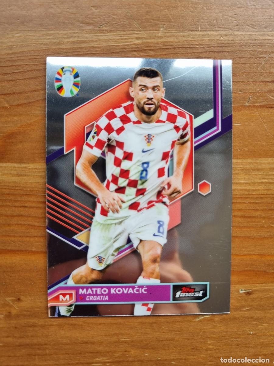 Cromos de f&uacute;tbol: 12 Mateo KOVACIC (Croacia). Road to UEFA EURO 2024 (Topps Finest)
