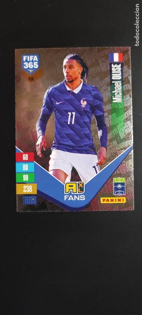 Cromos de Futebol: ADRENALYN FIFA 365 2027 CARD FANS OLISE FRANCIA # 439 PANINI
