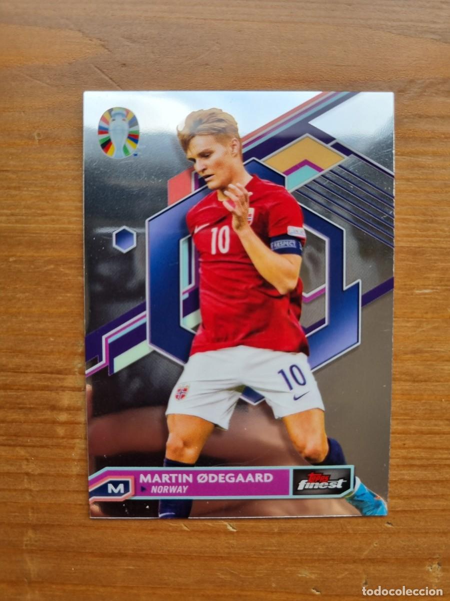 Cromos de f&uacute;tbol: 56 Martin ODEGAARD (Noruega). Road to UEFA EURO 2024 (Topps Finest)