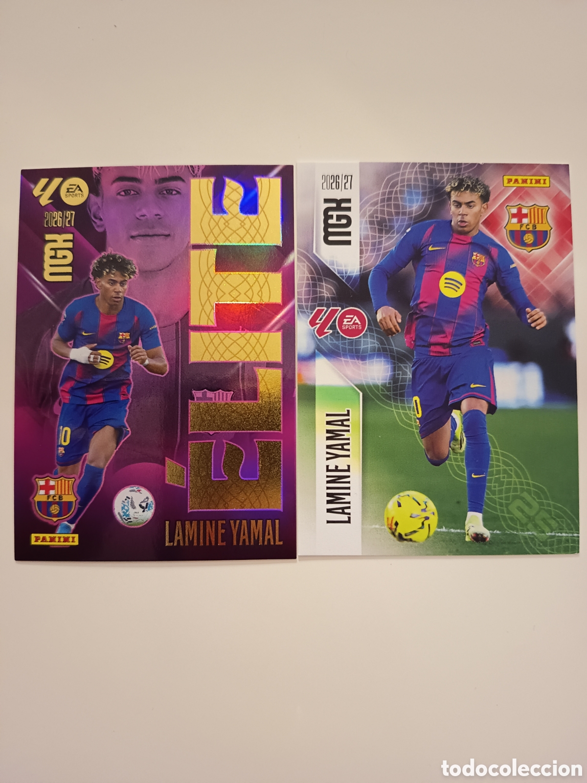 Football Stickers: Lamine yamal elite megacracks 2026-2027