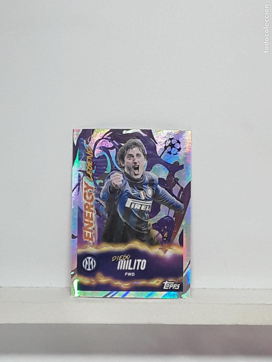 Cromos de f&uacute;tbol: CHAMPIONS STICKER 2025 2026 25 26 ALBUM TOPPS LEAGUE N 572 INTER MILAN ENERGY LEGEND DIEGO MILITO