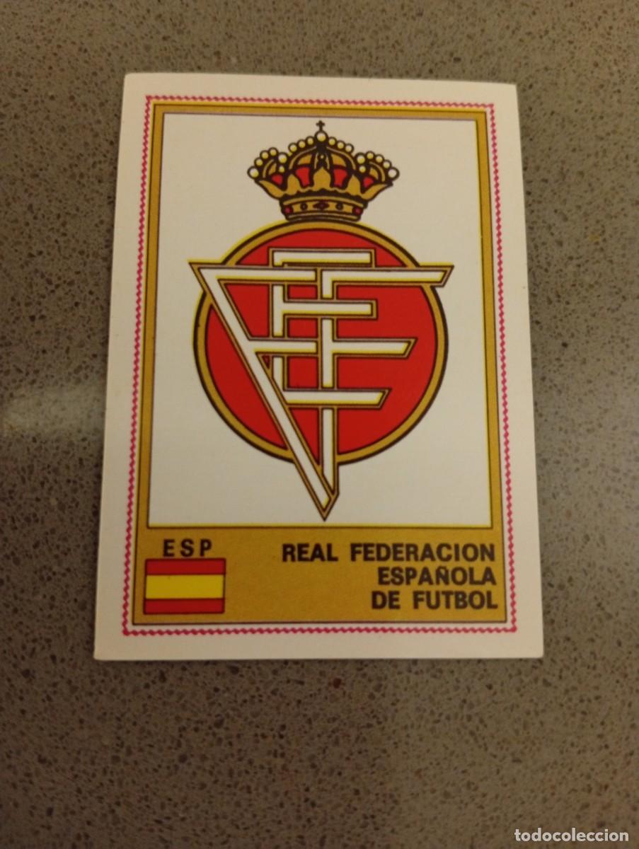 Cromos de f&uacute;tbol: ESCUDO ESPA&Ntilde;A 76 PANINI EURO YUGOSLAVIA 1976 FOOTBALL EUROCOPA 76 SIN PEGAR