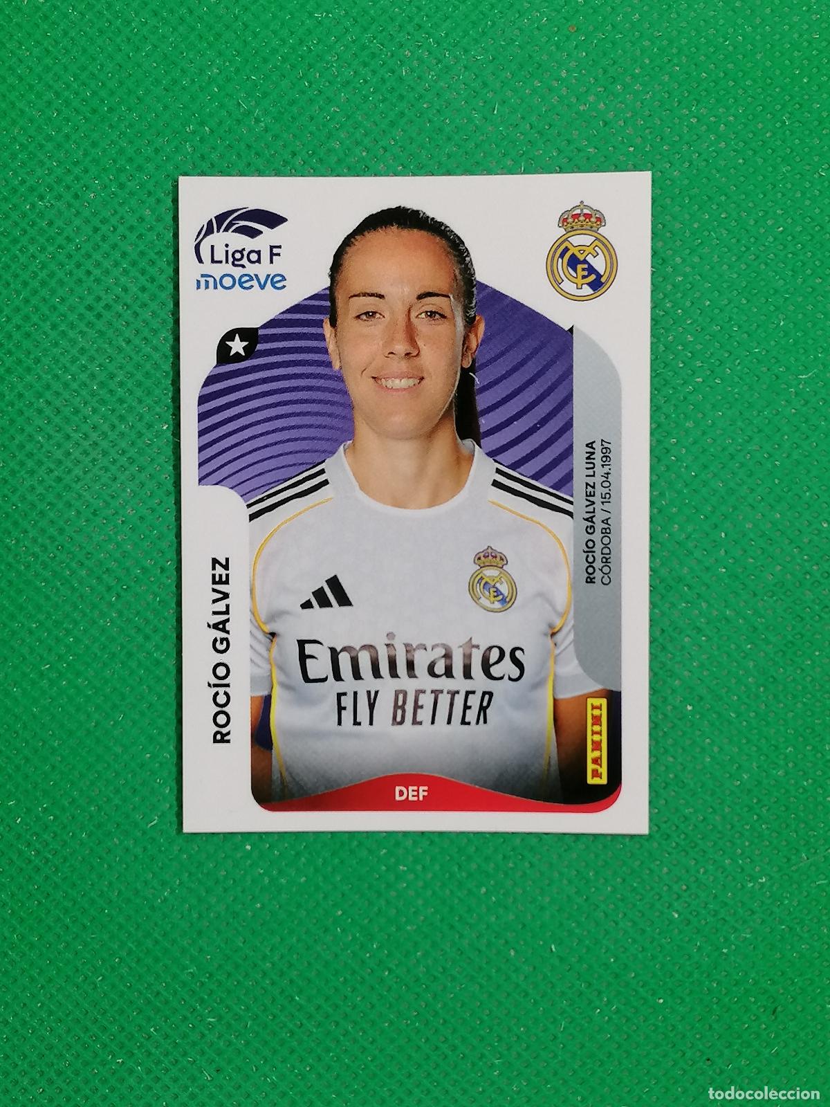 Cromos de f&uacute;tbol: 267 A 267A ROCIO GALVEZ REAL MADRID ⚽ PANINI LIGA FEMENINA F MOEVE 25 26 2025 2026 ⚽