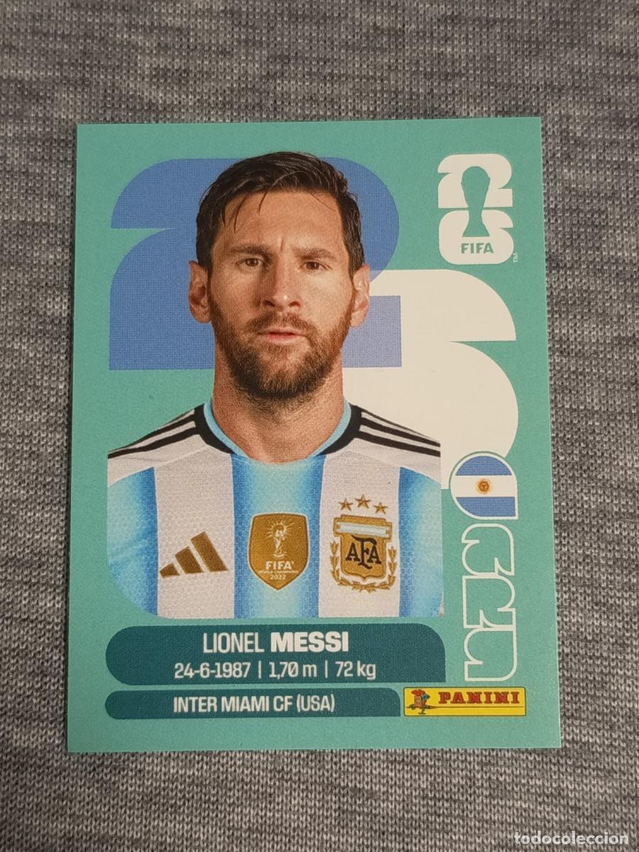 Cromos de f&uacute;tbol: MESSI ARG 17 STICKER MUNDIAL 2026 PANINI FIFA WORLD CUP NUEVO