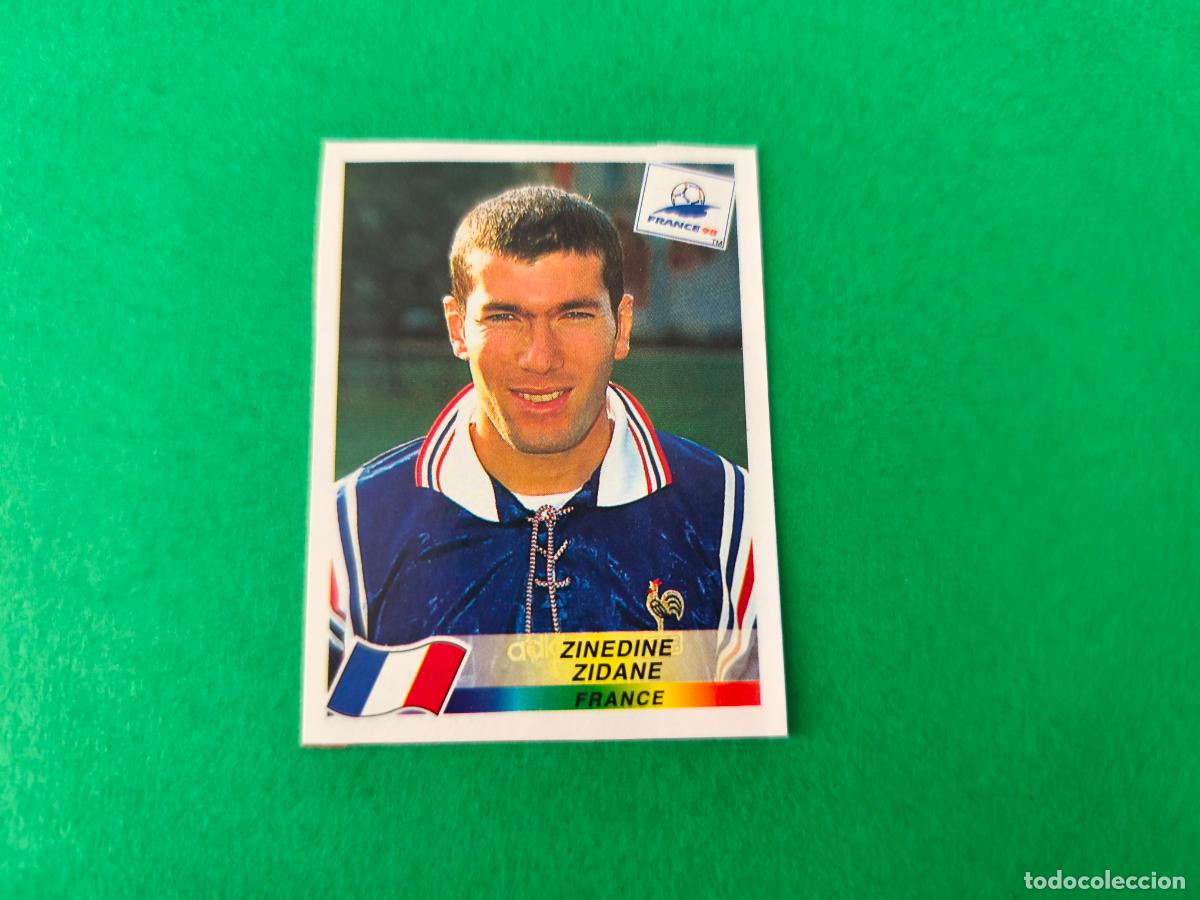 Figurine di Calcio: CROMO FUTBOL ZIDANE FRANCIA RECORTADO N&ordm; 164 MUNDIAL FRANCIA 98 1998 PANINI