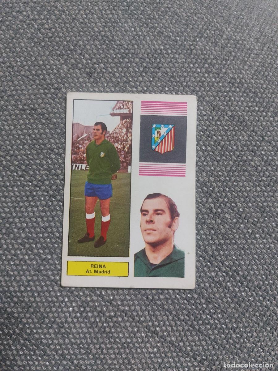 Figurine di Calcio: 74 75 1974 1975 REINA ATLETICO DE MADRID EDITORIAL FHER SIN PEGAR NUNCA PEGADO