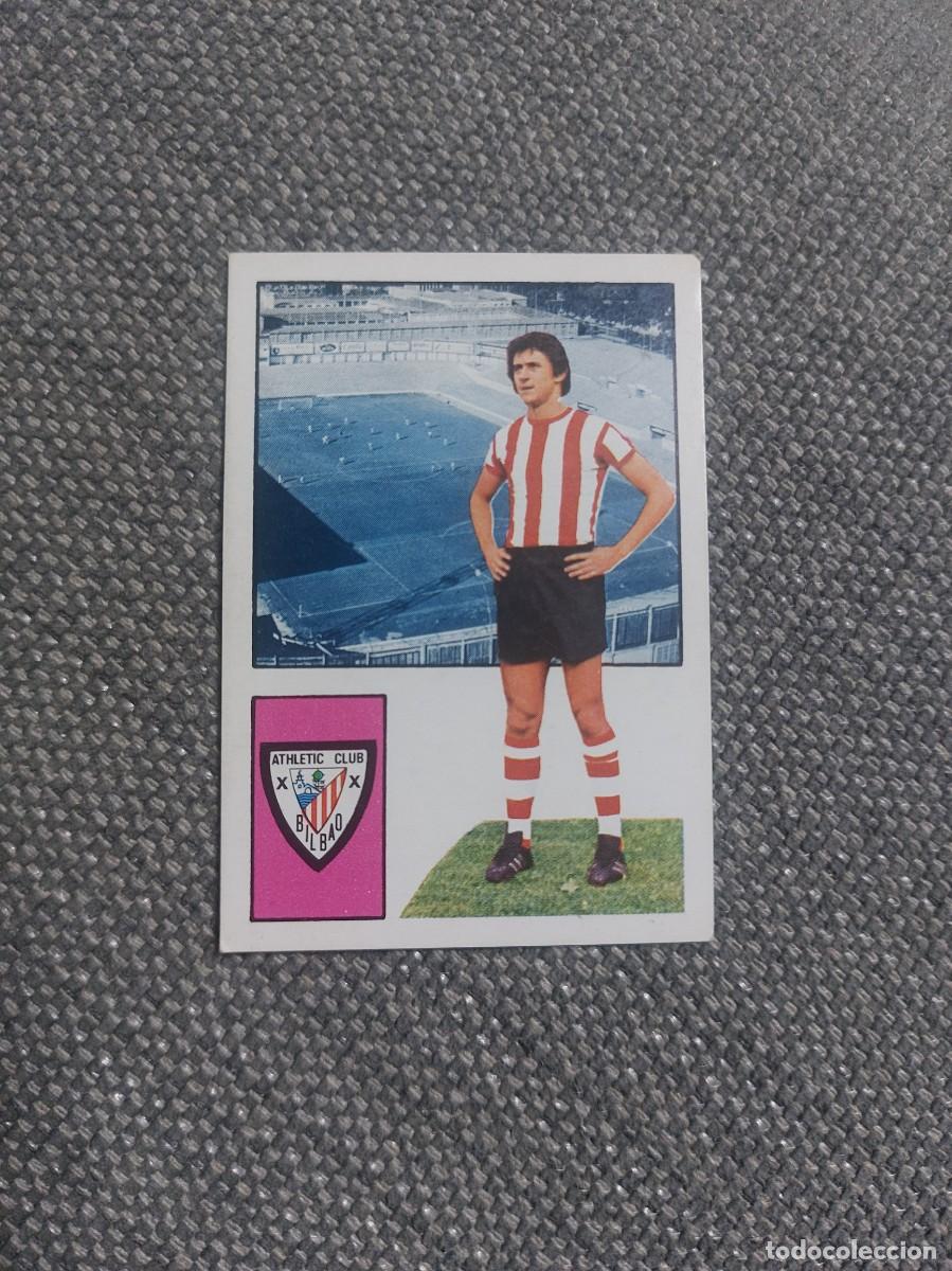 Figurine di Calcio: 74 75 1974 1975 AMORRORTU ATHLETIC DE BILBAO EDITORIAL FHER SIN PEGAR NUNCA PEGADO