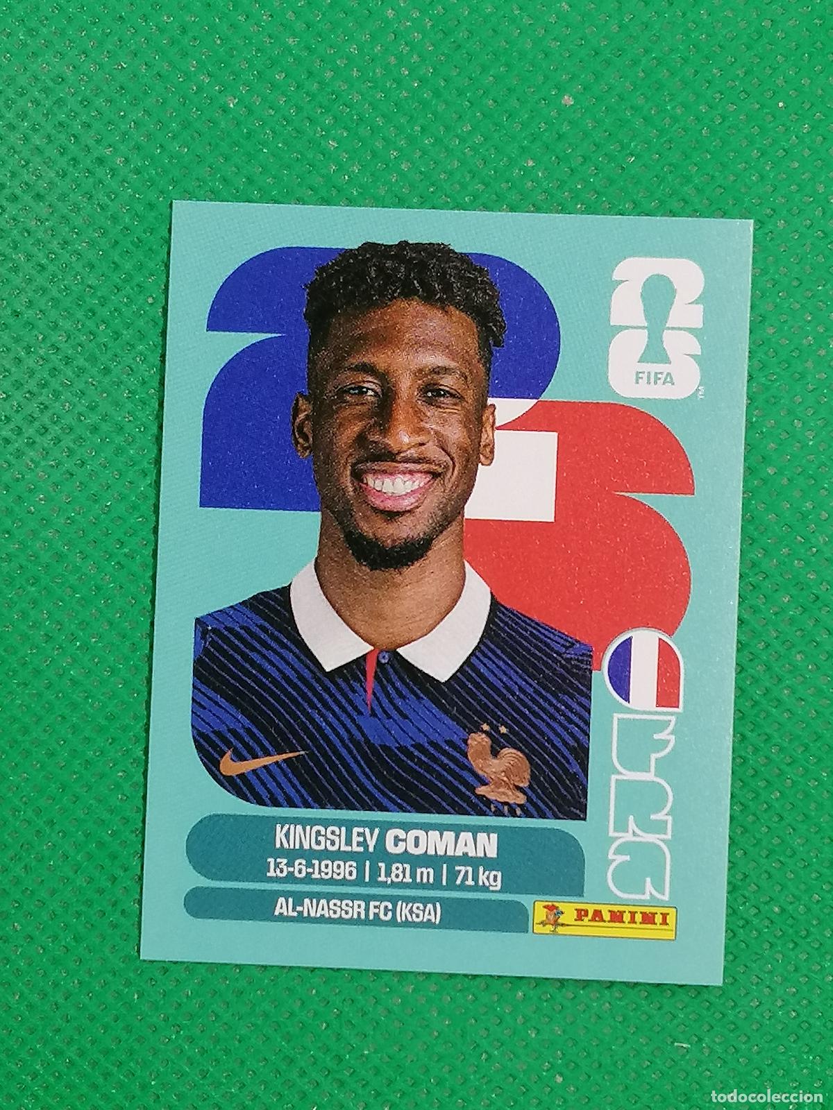 Cromos de f&uacute;tbol: FRA 18 FRA18 KINGSLEY COMAN FRANCIA ⚽ PANINI FIFA MUNDIAL WORLD CUP 26 2026 STICKER ⚽