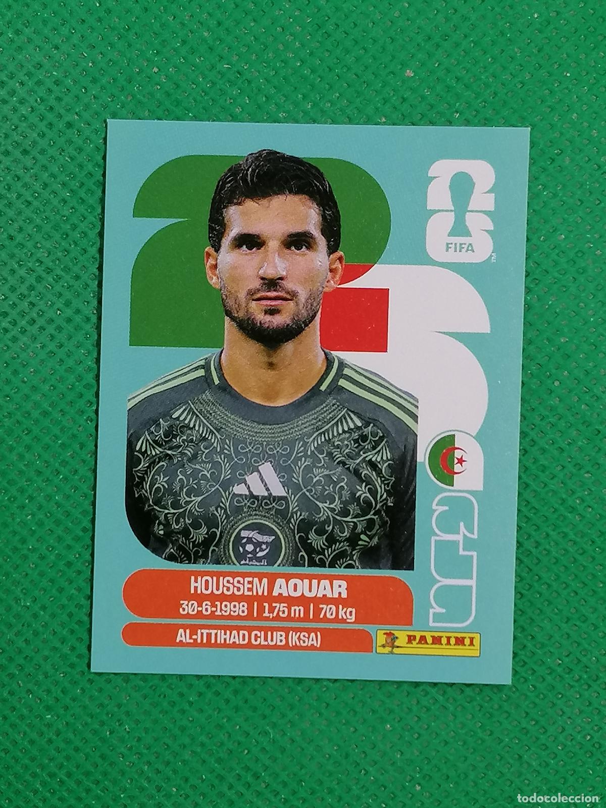 Cromos de f&uacute;tbol: ALG 9 ALG9 HOUSSEM AOUAR ARGELIA ⚽ PANINI FIFA MUNDIAL WORLD CUP 26 2026 STICKER ⚽