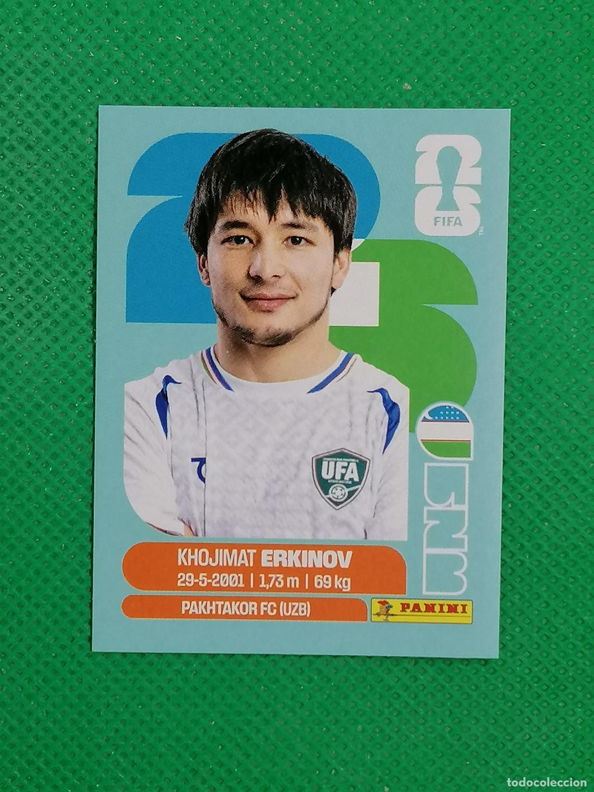 Cromos de f&uacute;tbol: UZB 15 UZB15 KHOJIMAT ERKINOV UZBEKISTAN ⚽ PANINI FIFA MUNDIAL WORLD CUP 26 2026 STICKER ⚽