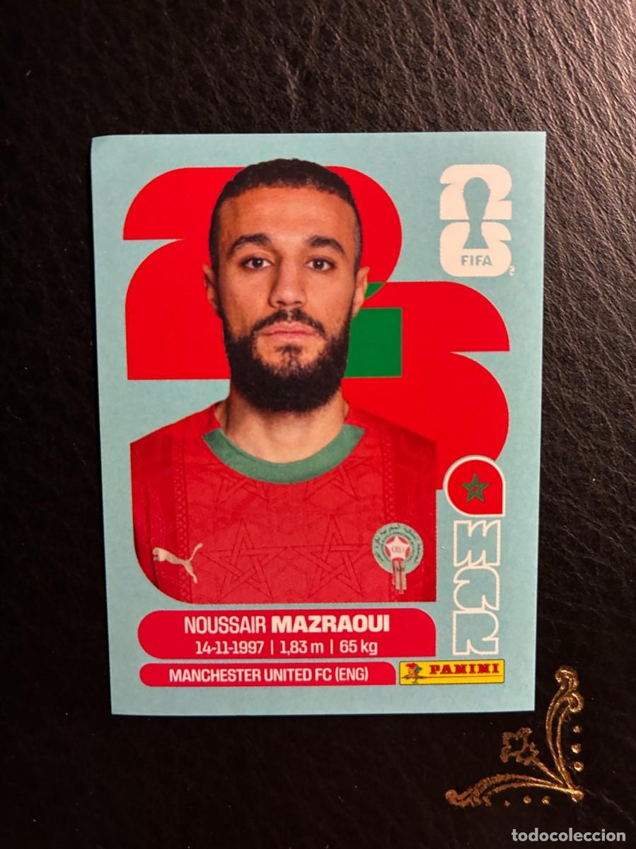 Cromos de f&uacute;tbol: MAR 5 NOUSSAIR MAZRAOUI MAR5 MARRUECOS FIFA WORLD CUP MUNDIAL 2026 26 PANINI