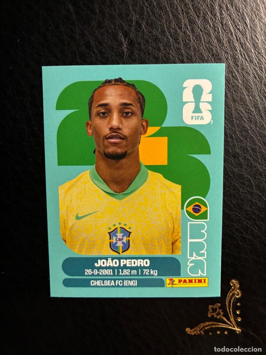 Cromos de f&uacute;tbol: BRA 16 JOAO PEDRO BRA16 BRASIL FIFA WORLD CUP MUNDIAL 2026 26 PANINI