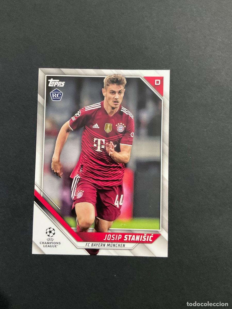 Cromos de f&uacute;tbol: Topps 2022 UEFA Champions League - Josip Stanisic n 3 - FC Bayern