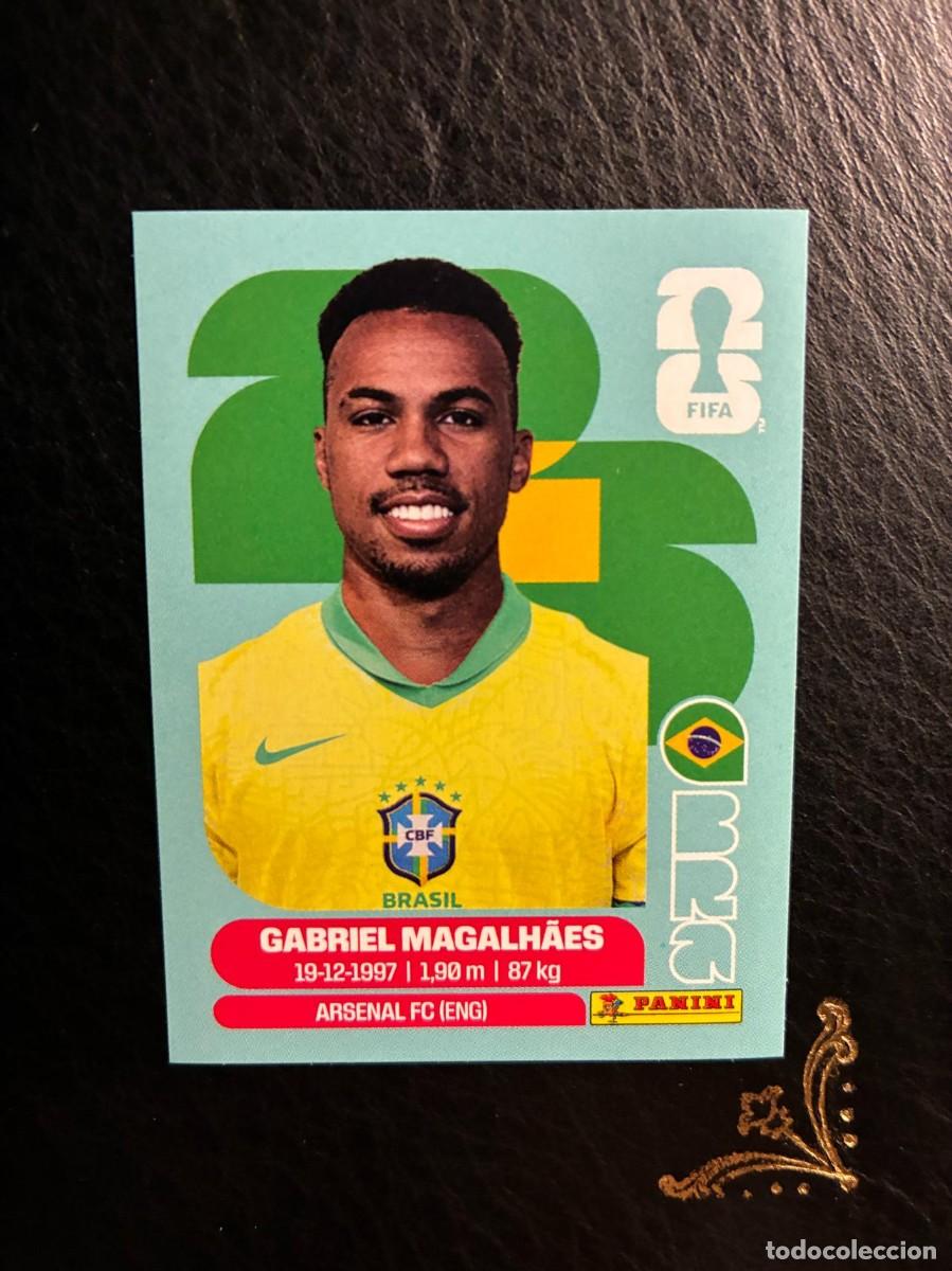 Cromos de f&uacute;tbol: BRA 6 GABRIEL MAGALHAES BRA6 BRASIL FIFA WORLD CUP MUNDIAL 2026 26 PANINI
