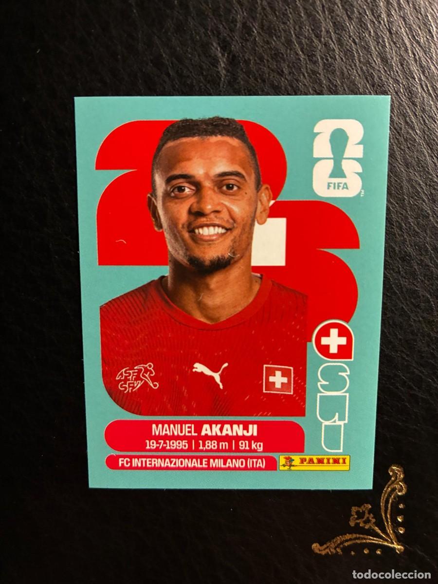 Cartes &agrave; collectionner de Football: SUI 4 MANUEL AKANJI SUI4 SUIZA FIFA WORLD CUP MUNDIAL 2026 26 PANINI