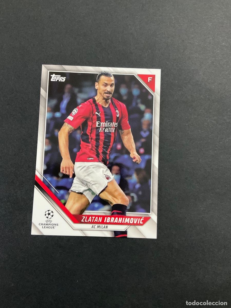 Cartes &agrave; collectionner de Football: Topps 2022 UEFA Champions League - Zlatan ibrahimovic n 52 - AC Milan