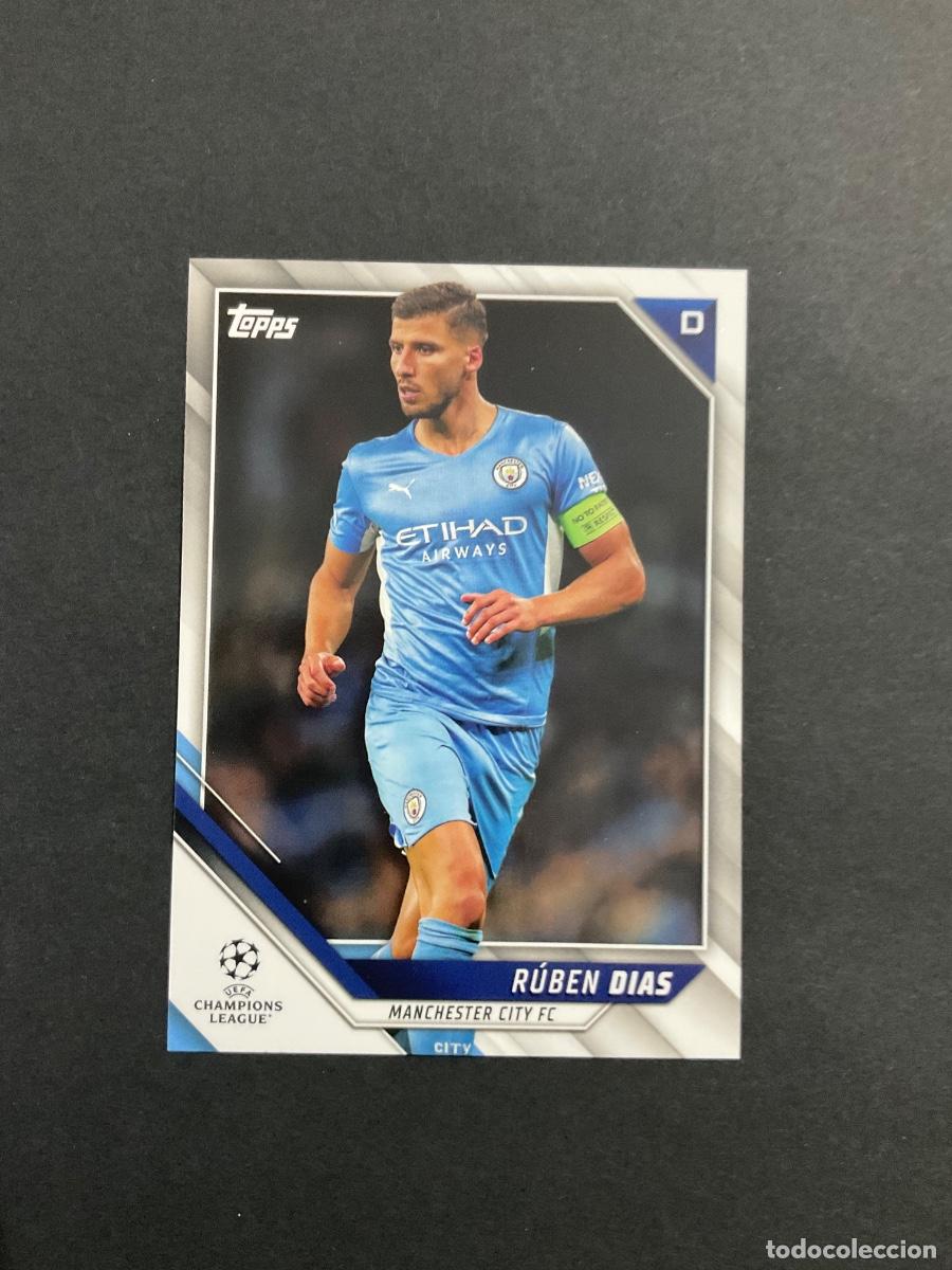 Cromos de f&uacute;tbol: Topps 2022 UEFA Champions League - Ruben Dias n 69 - Manchester City
